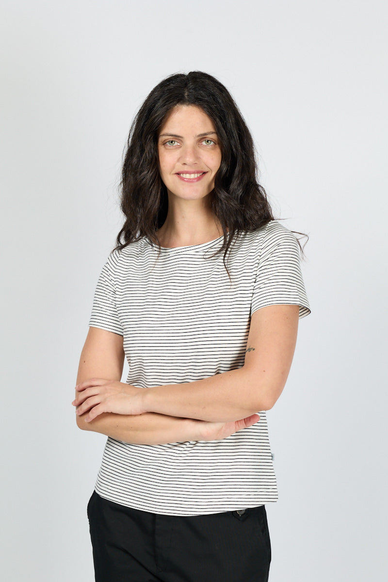 חולצת סירה פס 46