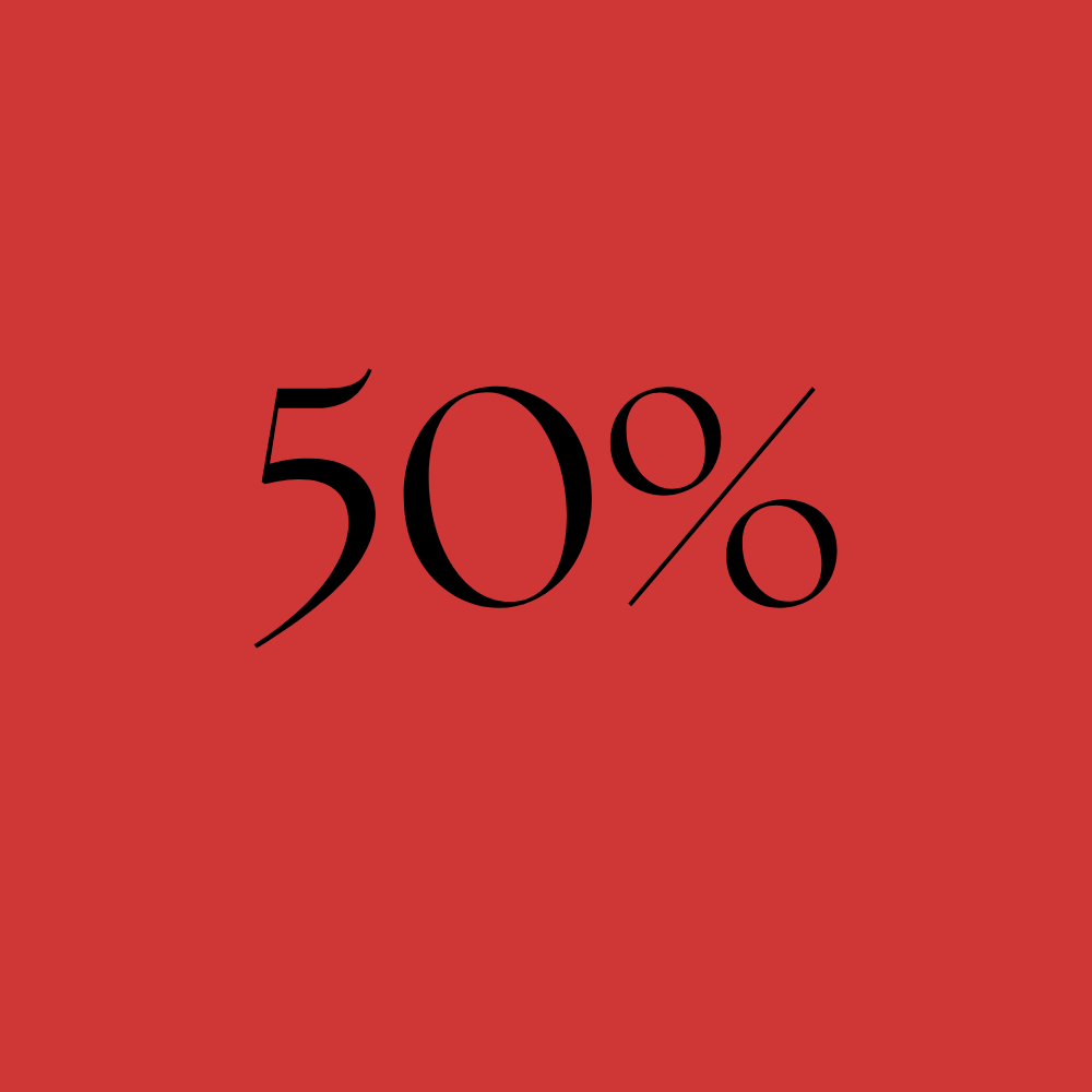 50%