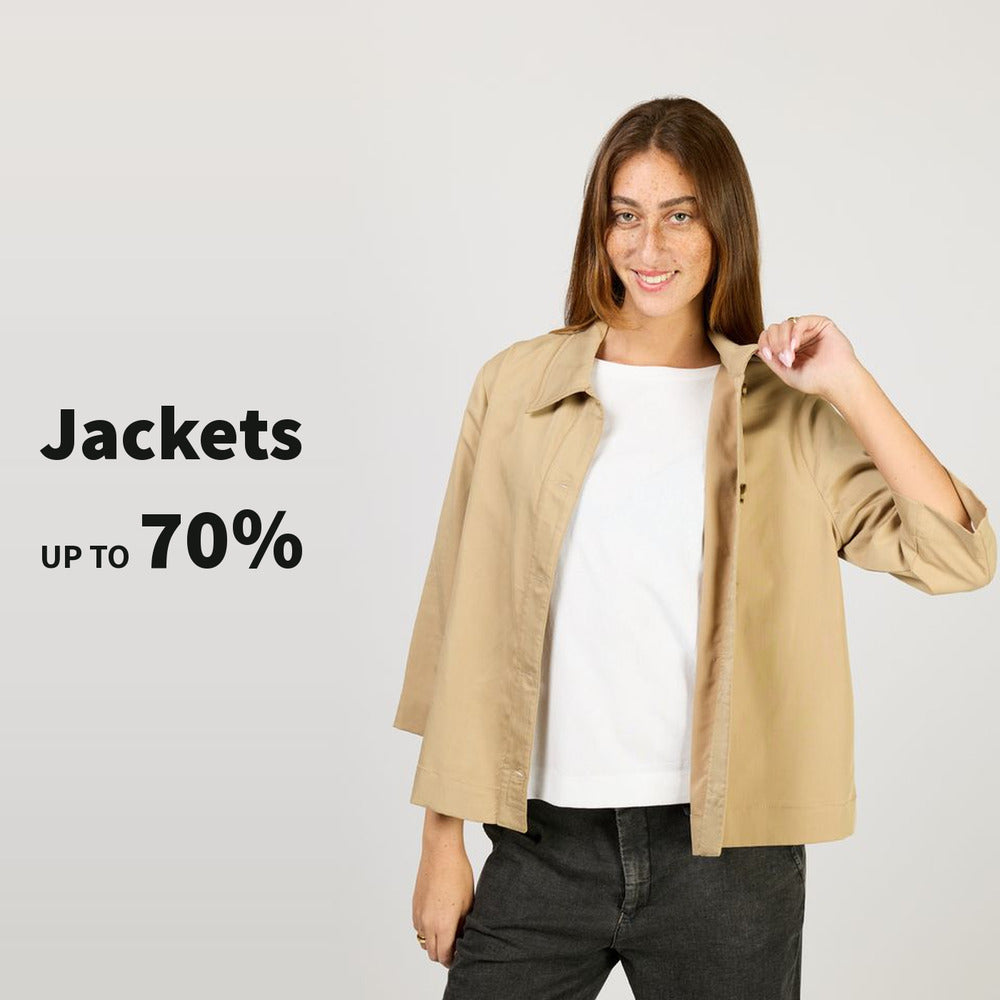 Jackets — up to 70% off — ג'קט שושן 50 כאמל